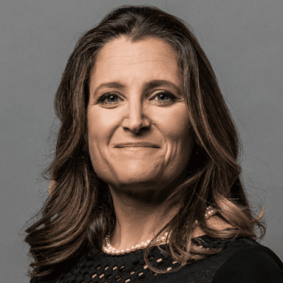 profile picture of Chrystia Freeland